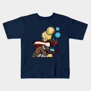 Electra's well deserved hug Kids T-Shirt